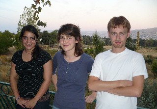 Meghan with Matthias and Lisa