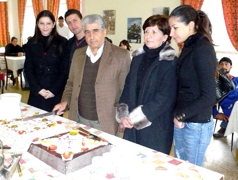 Chef Yousef Lahhoud with his Family