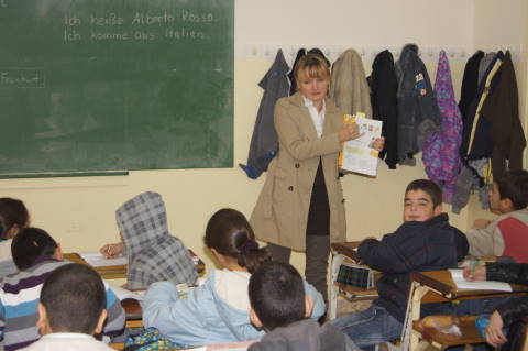 Ms. Maria Bogner in Class